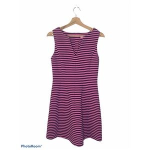 Lilly Pulitzer Pink & Blue Striped Dress